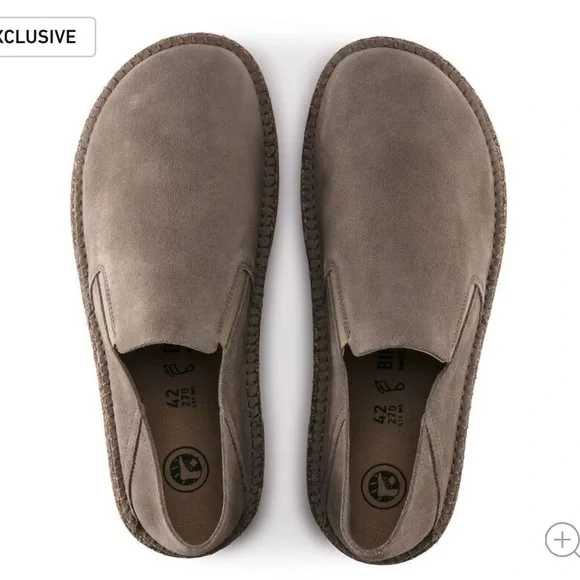 Birkenstock Callan Suede Leather - Gray Taupe - Picture 4 of 6
